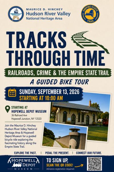 Tracks Throuigh Time: Railroads, Crime & the Empire State Trail